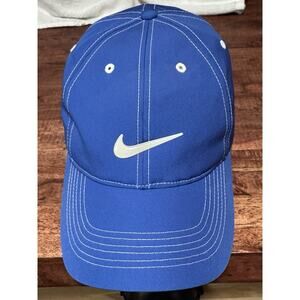 Nike Blue Baseball Cap Hat Golf Adjustable
